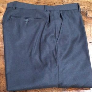 Men's Santorelli Dress Slacks 32 Charcoal